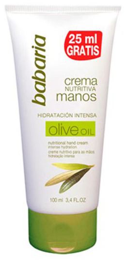 Hands-Nail Cream Tube Barbaria 75 Oliva