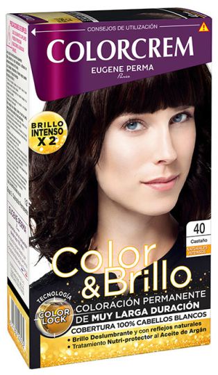 Permanent Coloring Dye N. 40 Chestnut Duplo