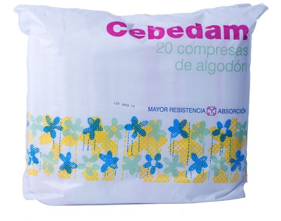 Cotton Compresses 20 uds