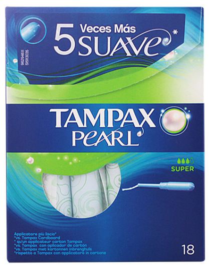 Tampax pearl super applicator tampons