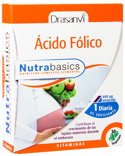 Folic Acid 30 Capsules