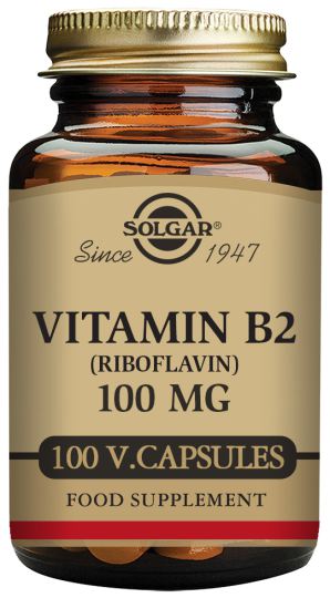 Vitamin B2 100 mg 100 Capsules