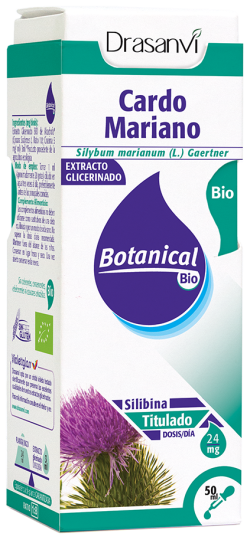 Glycerinated milk thistle 50ml botanical bio