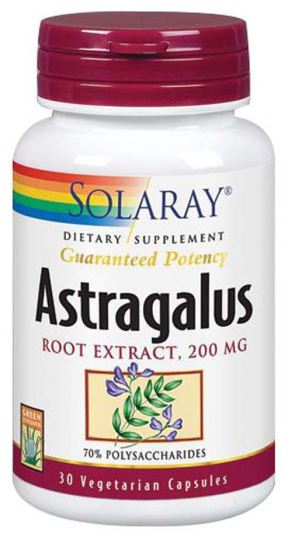 Astragalus Root Extract 200 mg 30 Vegetable Capsules