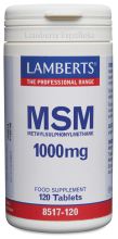 MSM 120 Tablets 1000 mg