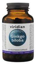 Leaves Extract Ginkgo Biloba 60 Vegetable Capsules