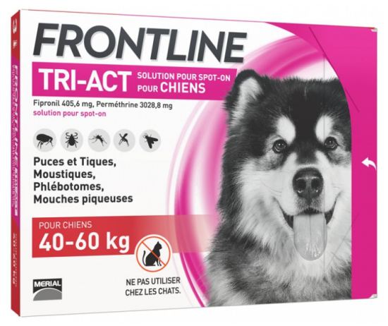 Frontline tri-act solucion Spot-on para perros 40-60 kg